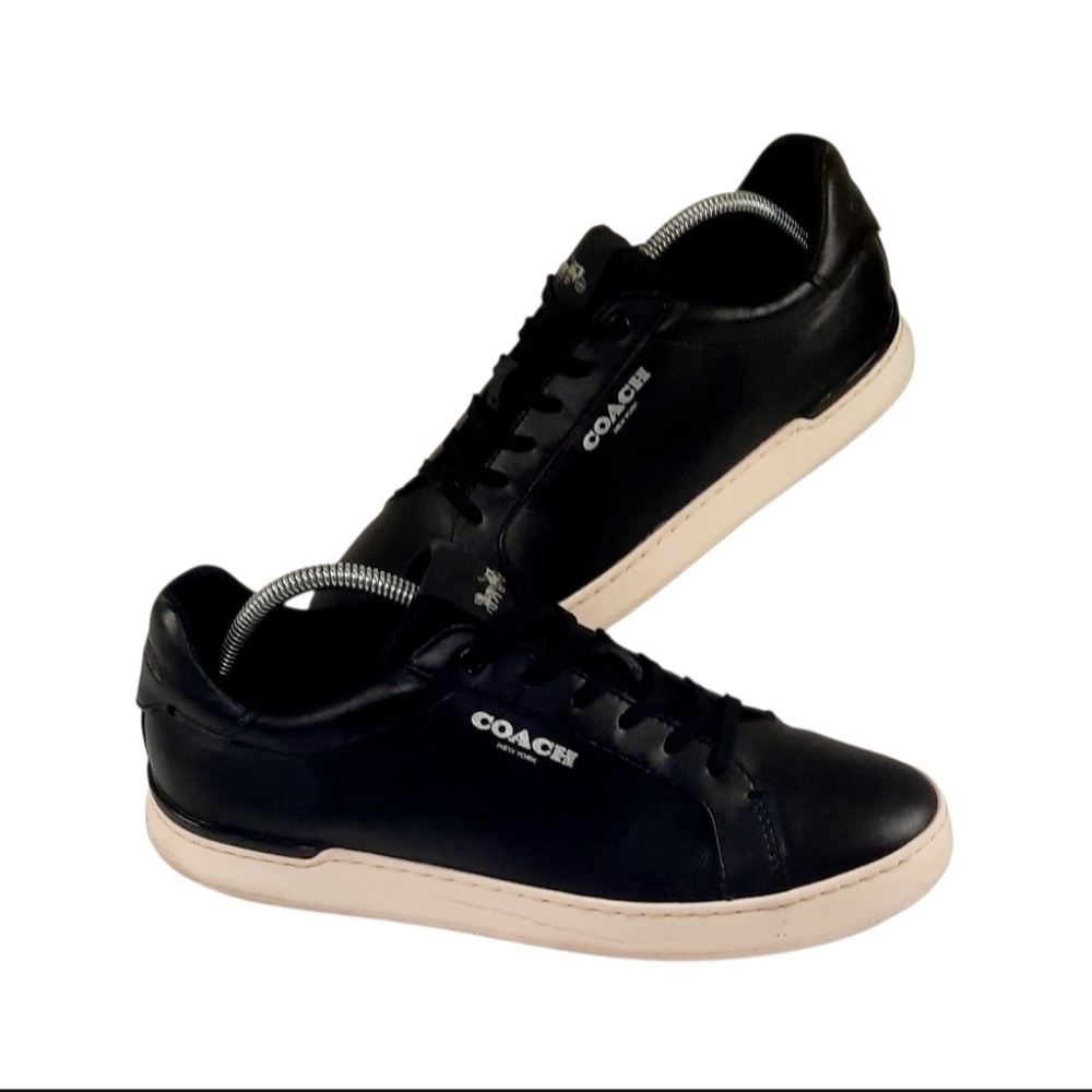 Coach Clip Low Top Fashion Sneaker Men Size 9.5 D Black